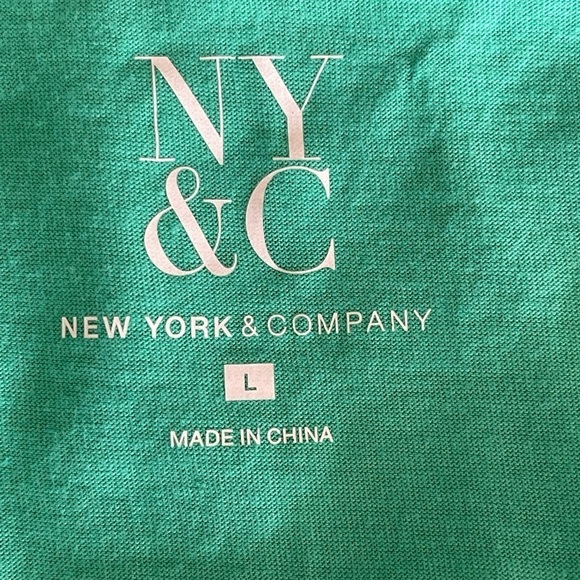 New York & Company size large tank top with sequin heart new with tags - Picture 6 of 11